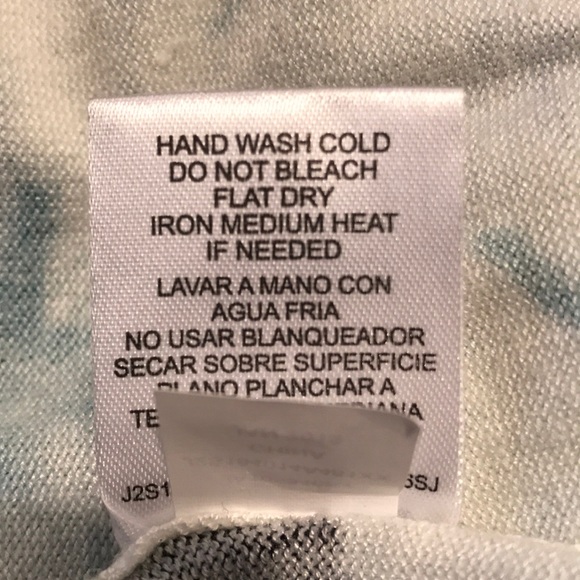 Joseph A. Women’s Flower Print Button Up Front Cardigan M. EUC 3/4 Sleeve - Picture 6 of 6